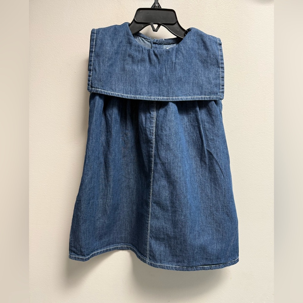 1+ in THE FAMILY Baby Dulia Denim Dress - Size 24 months - Picture 10 of 10
